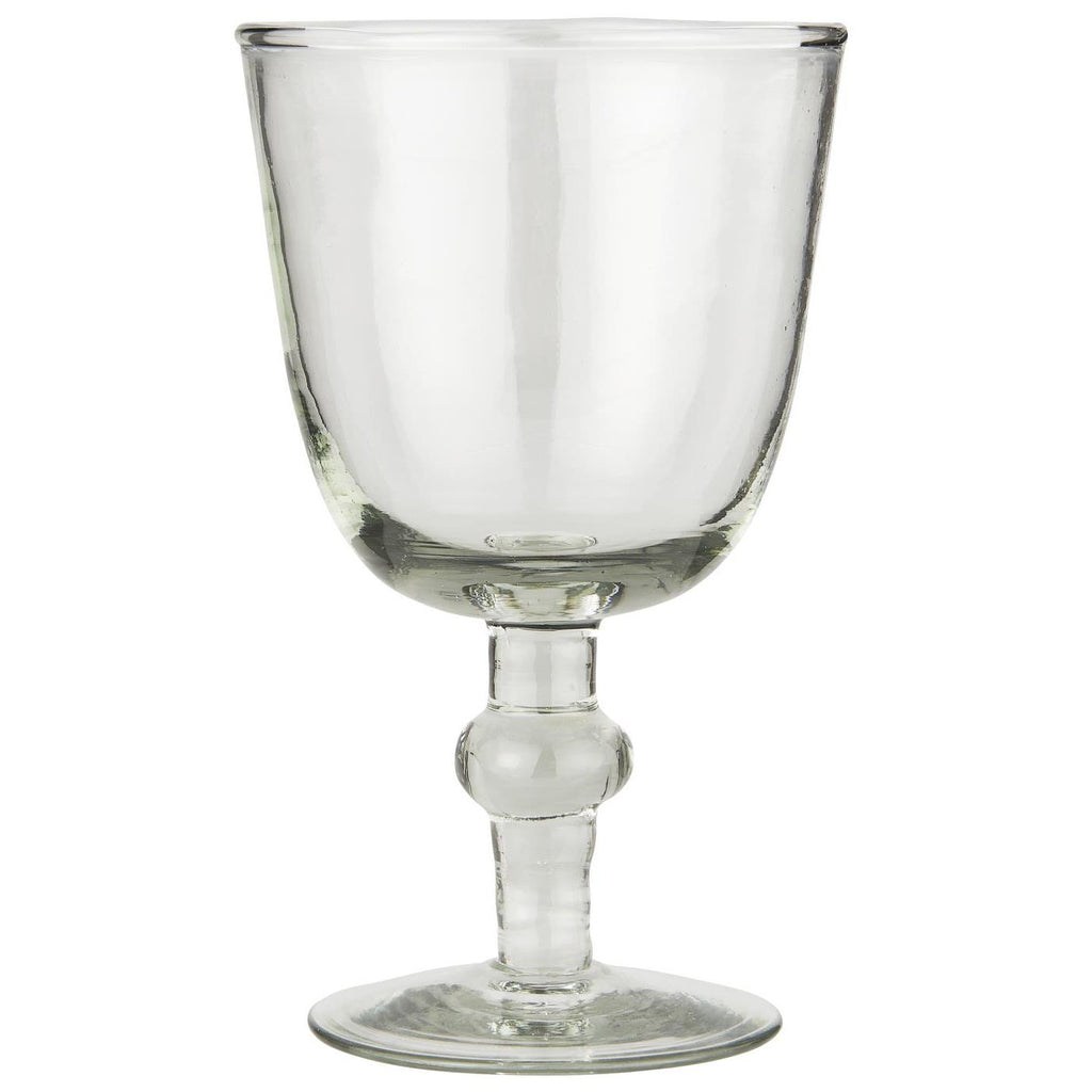 Juego de 6 copas de vidrio curvy