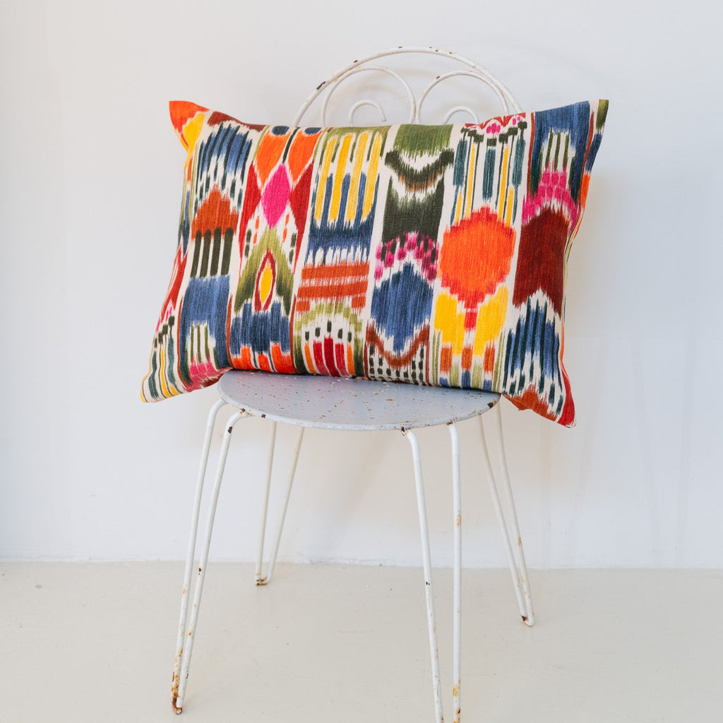 Cojín 'Granadella' ikat multicolor 50x70