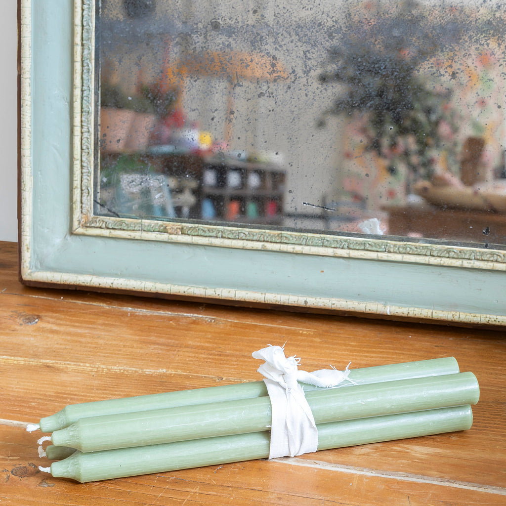 Pack de 4 velas rústicas de colores