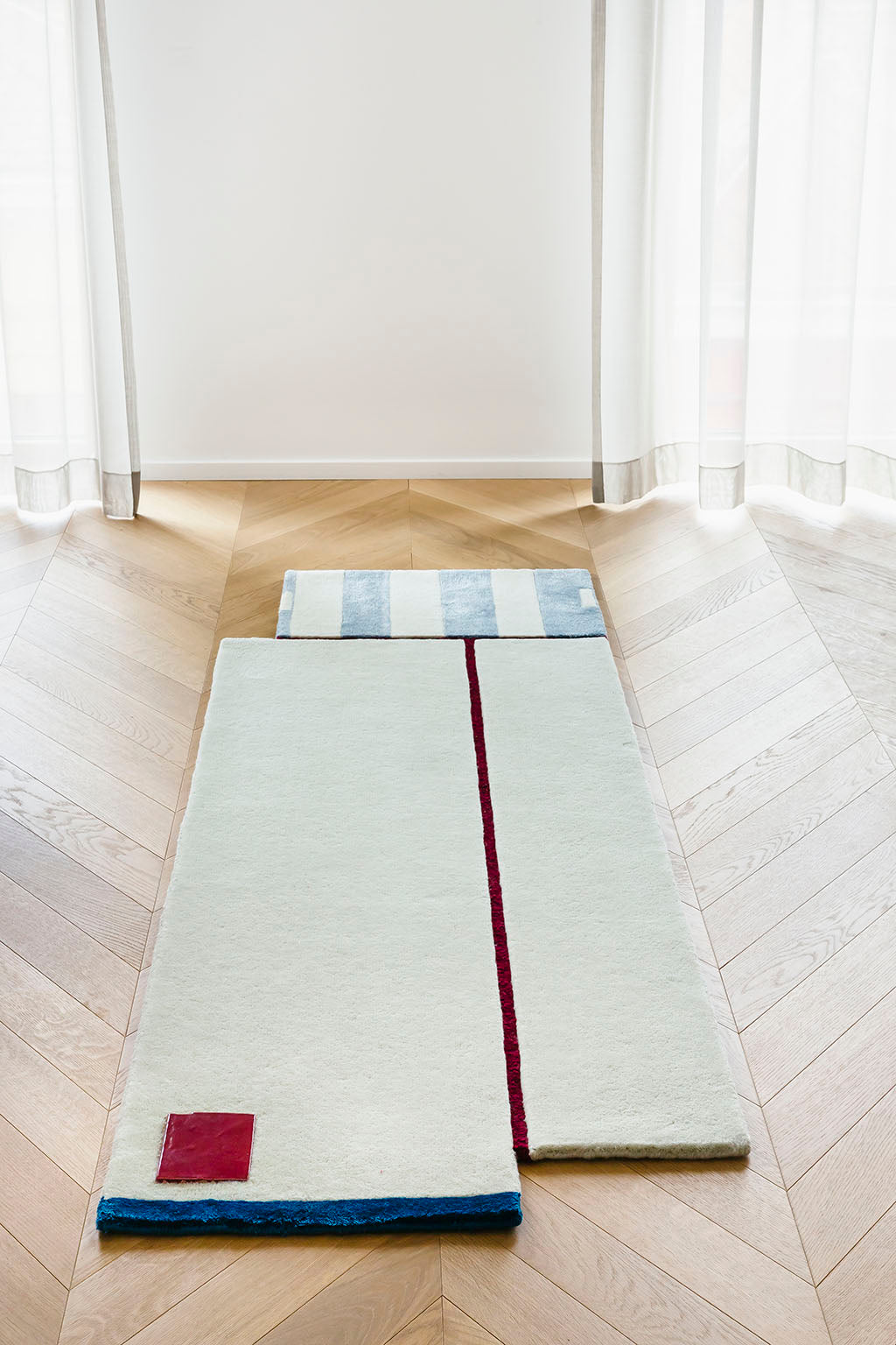 Alfombra de lana y cerámica 'Oporto'