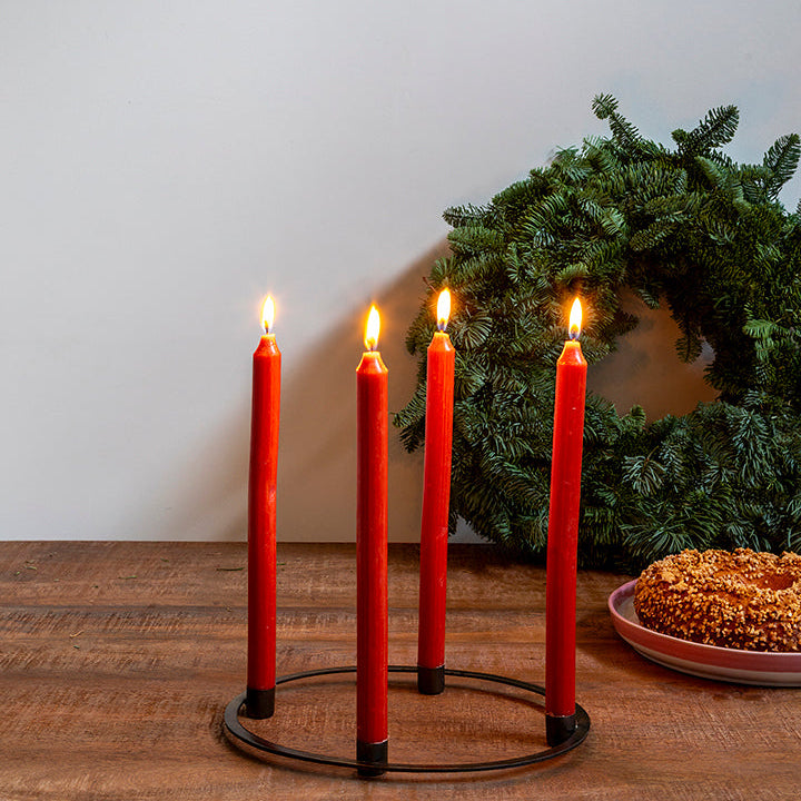 Portavelas de adviento