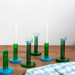 Candelabro Bole de vidrio (vela de té)