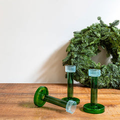 Candelabro Bole de vidrio (vela de té)