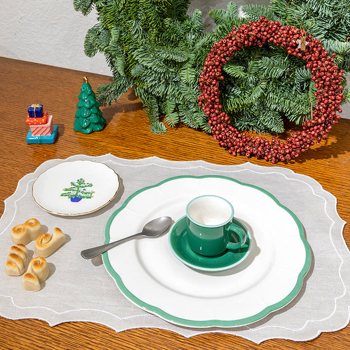 Conjunto de 6 platitos Navidad