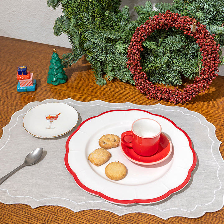 Conjunto de 6 platitos Navidad