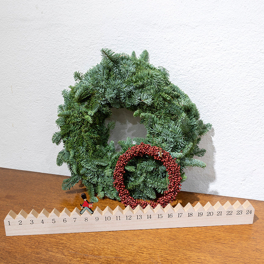 Guirnalda con cuentas de madera