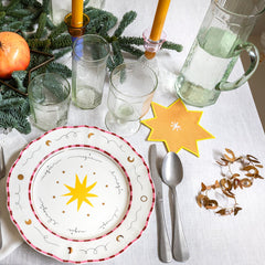 Corona de muérdago de latón