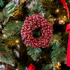 Guirnalda con cuentas de madera