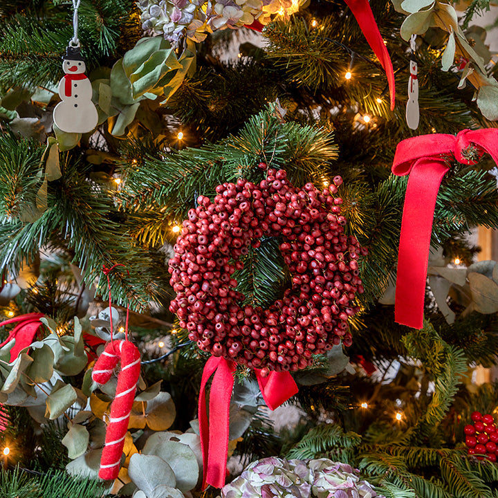 Guirnalda con cuentas de madera