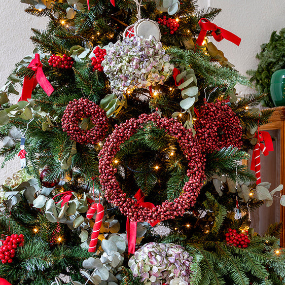 Colgante de muérdago de latón