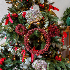 Guirnalda con cuentas de madera