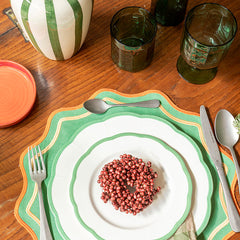 Guirnalda con cuentas de madera