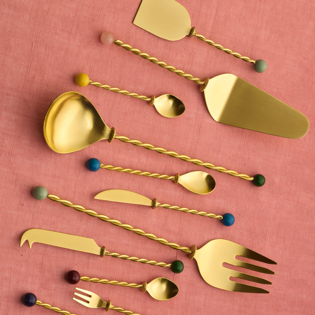 Set de cubiertos para servir ensalada