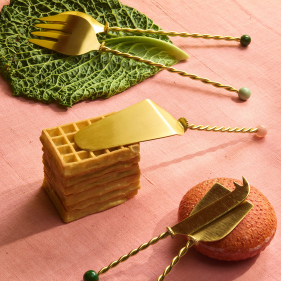 Set de cubiertos para servir ensalada