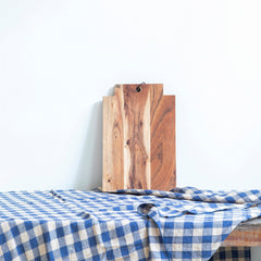 Tabla de cortar rectangular de acacia