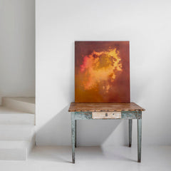 Cuadro óleo sobre madera 'Atardecer I' de Belén Conthe 102x91 cm