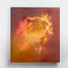 Cuadro óleo sobre madera 'Atardecer I' de Belén Conthe 102x91 cm