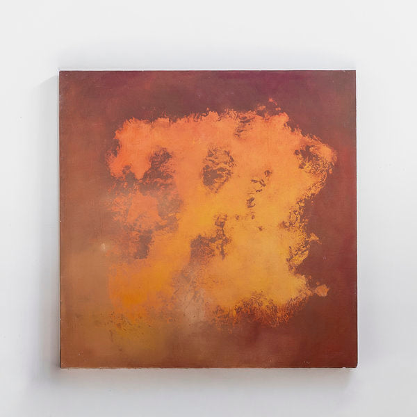 Cuadro óleo sobre madera 'Atardecer II' de Belén Conthe  80x80 cm