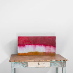 Cuadro óleo sobre madera 'Se rompe el aire I' de Belén Conthe 80X40 cm