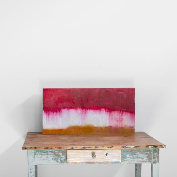 Cuadro óleo sobre madera 'Se rompe el aire I' de Belén Conthe 80X40 cm