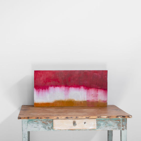 Cuadro óleo sobre madera 'Se rompe el aire I' de Belén Conthe 80X40 cm
