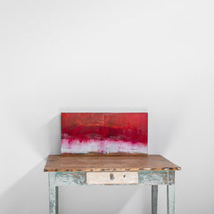 Cuadro óleo sobre madera 'Se rompe el aire II' de Belén Conthe 80X40 cm