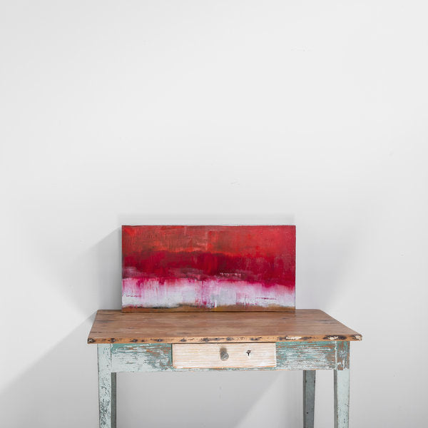 Cuadro óleo sobre madera 'Se rompe el aire II' de Belén Conthe 80X40 cm