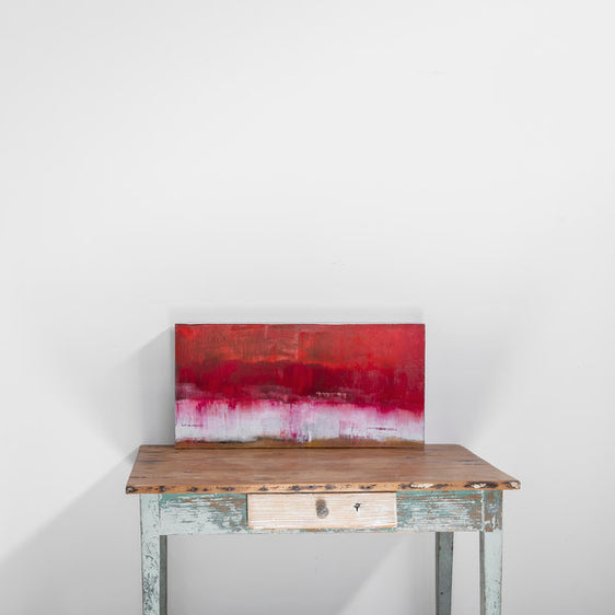 Cuadro óleo sobre madera 'Se rompe el aire II' de Belén Conthe 80X40 cm