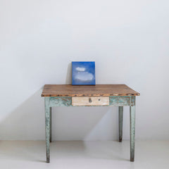 Cuadro óleo sobre lienzo 'Nubes II' de Belén Conthe  30x30 cm