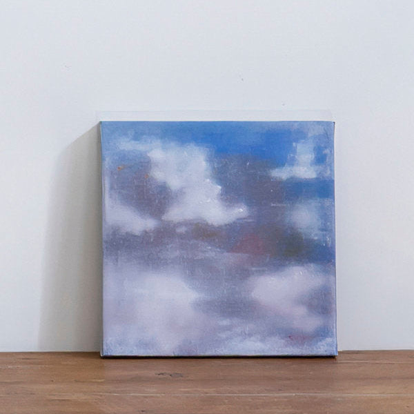 Cuadro óleo sobre lienzo 'Nubes III' de Belén Conthe  30x30 cm