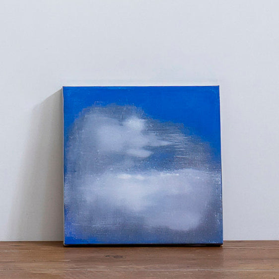 Cuadro óleo sobre lienzo 'Nubes VI' de Belén Conthe  30x30 cm