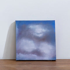 Cuadro óleo sobre lienzo 'Nubes VII' de Belén Conthe  30x30 cm