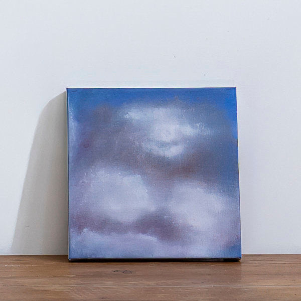 Cuadro óleo sobre lienzo 'Nubes VII' de Belén Conthe  30x30 cm