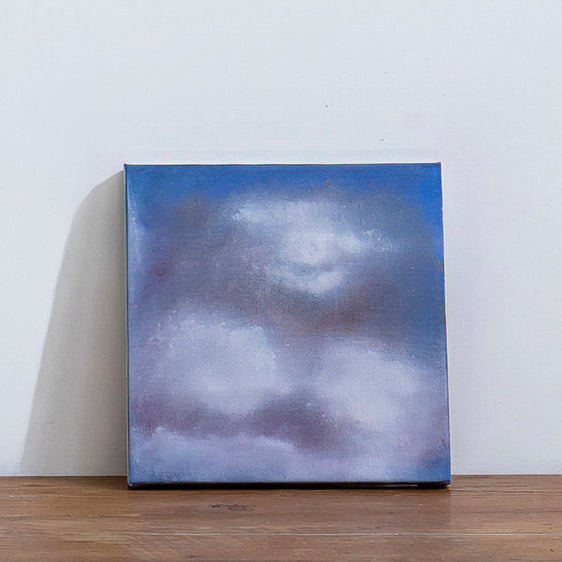 Cuadro óleo sobre lienzo 'Nubes VII' de Belén Conthe  30x30 cm