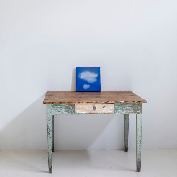 Cuadro óleo sobre lienzo 'Nubes VIII' de Belén Conthe  30x30 cm