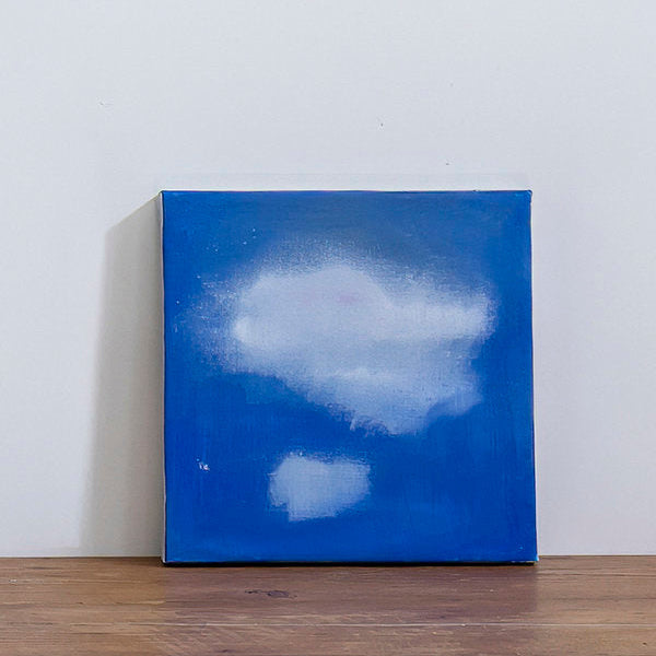 Cuadro óleo sobre lienzo 'Nubes VIII' de Belén Conthe  30x30 cm