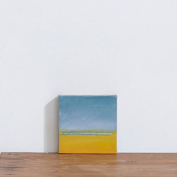 Cuadro óleo sobre lienzo 'Me gusta el mar II' de Belén Conthe  20x20 cm