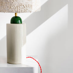 Lámpara de cerámica artesanal 'Dunia'