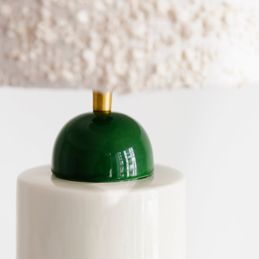 Lámpara de cerámica artesanal 'Dunia'