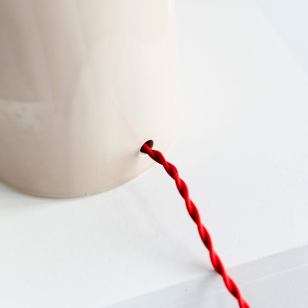 Lámpara de cerámica artesanal 'Pindo'