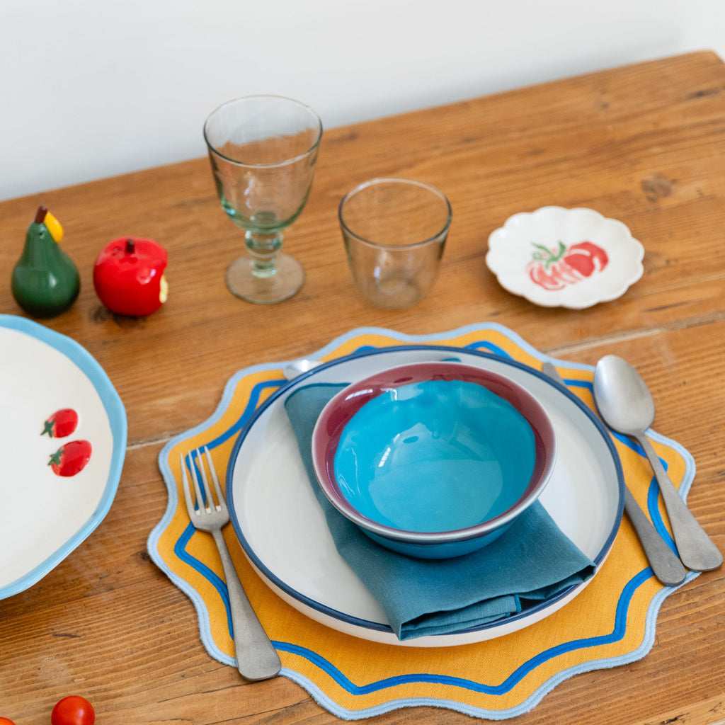 Set salero manzana y pimentero pera