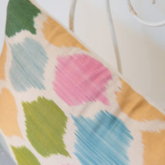 Cojín de seda ikat 'Medina'