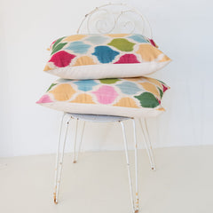 Cojín de seda ikat 'Medina'
