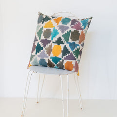 Cojín 'Portixol' estampado geométrico 55x55