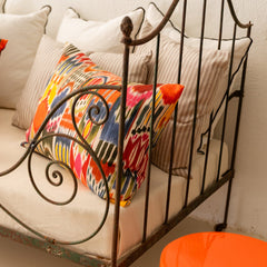 Cojín 'Tosalet' rayas beige 50x70