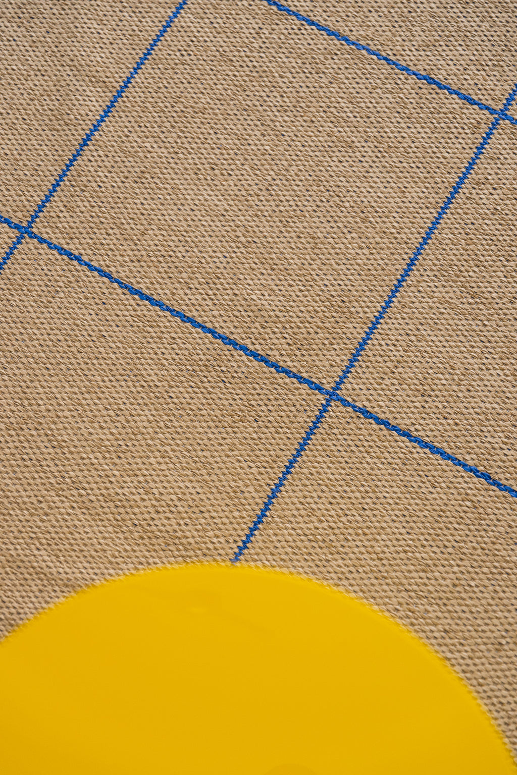 Alfombra 'Cobalto' de cinta de vinilo