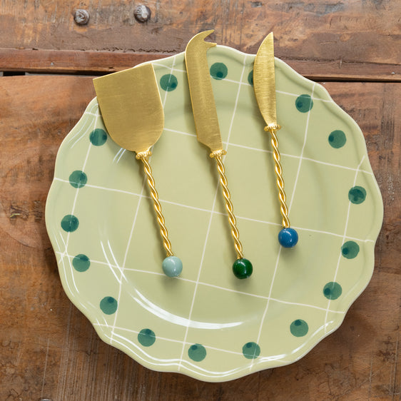 Set de 3 cuchillos para queso
