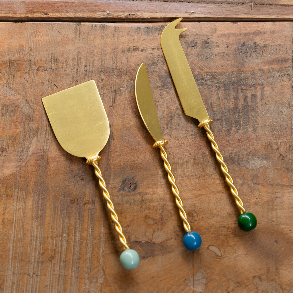 Set de 3 cuchillos para queso