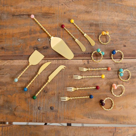Set de 2 cuchillos para mantequilla o foie