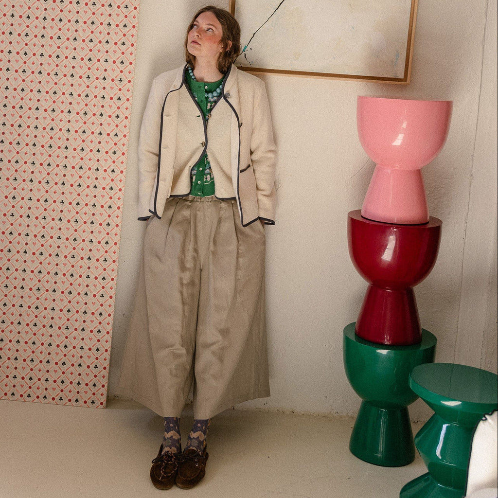 Mesa auxiliar Tip Tap verde